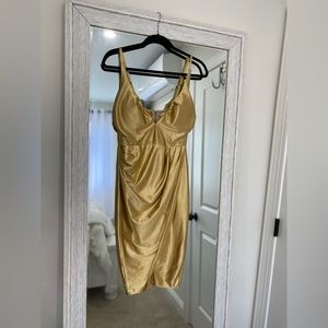 Gold Hello Molly dress